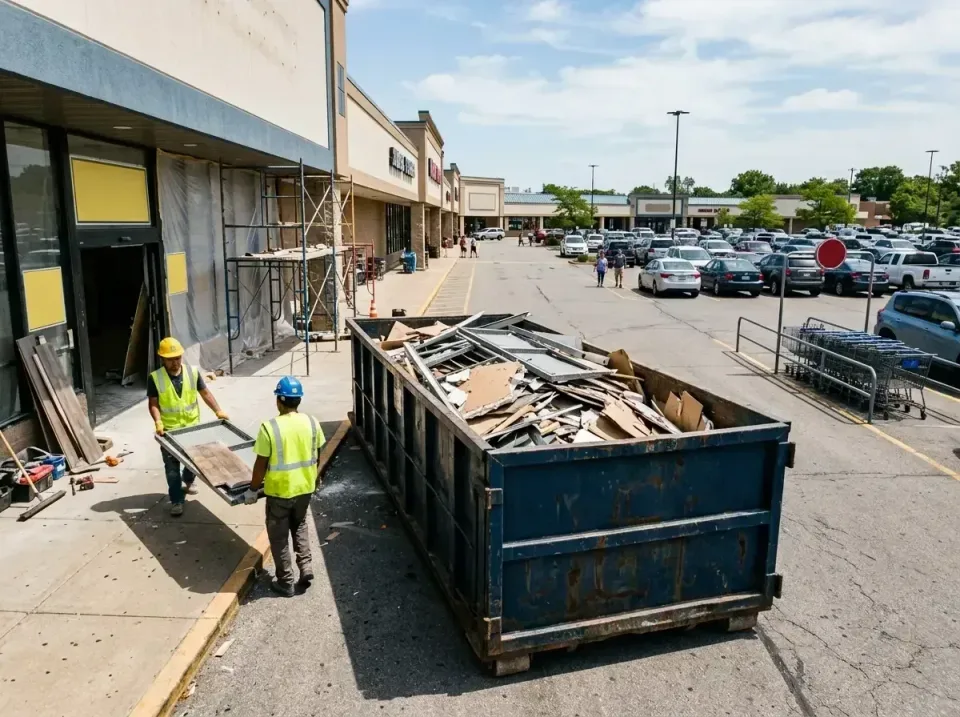 retail-store-renovation-debris-003 — frequently asked questions, Roll-off Dumpster Rentals in Harvey, IL